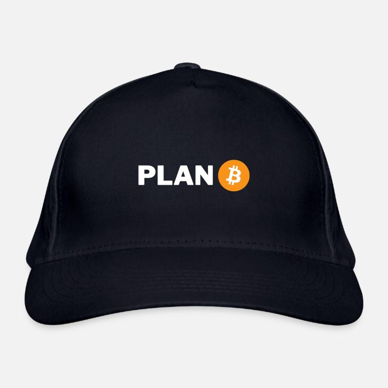 PLAN B BLANC - Casquette classique bio - marine