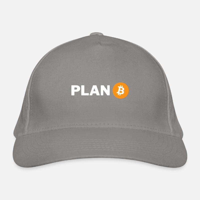 PLAN B BLANC Casquette classique bio