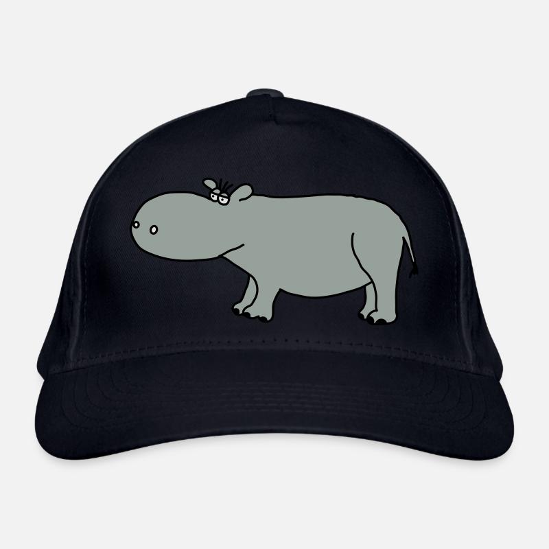 Hippopotamuses Organic Baseball Cap