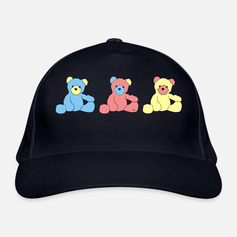 Teddy Bear Organic Baseball Cap