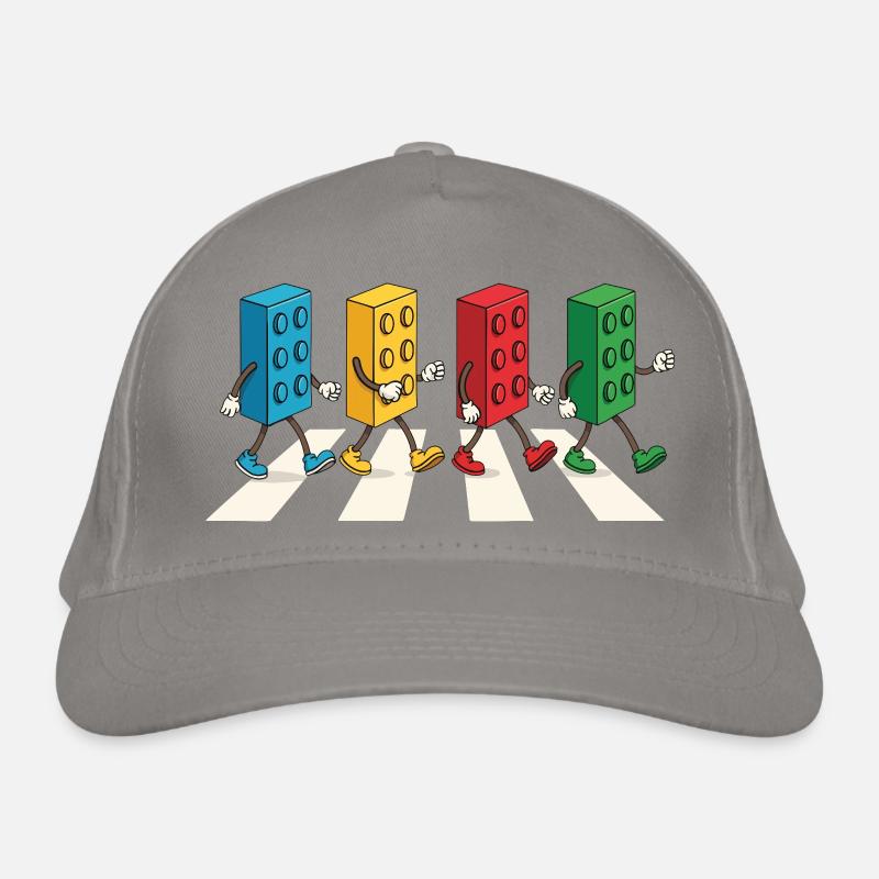 Zebra Made Of Bricks Creative Block Builder Bio-Baseballkappe
