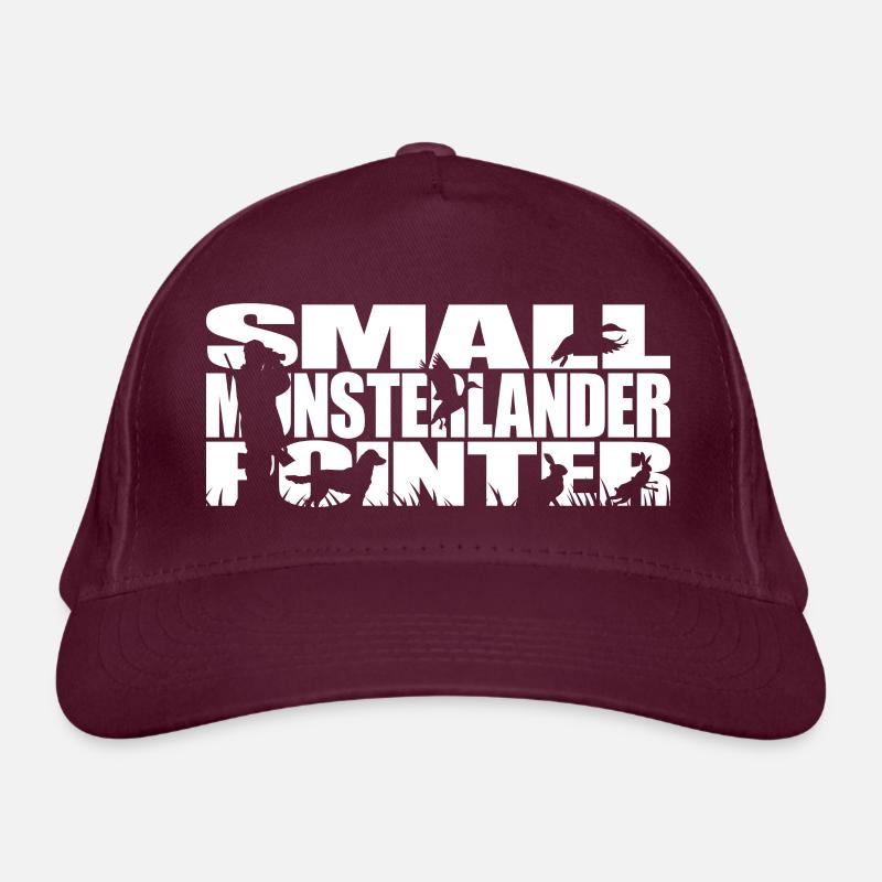 SMALL MUNSTERLANDER POINTER Jagdhund Wilsigns Jagd Bio-Baseballkappe