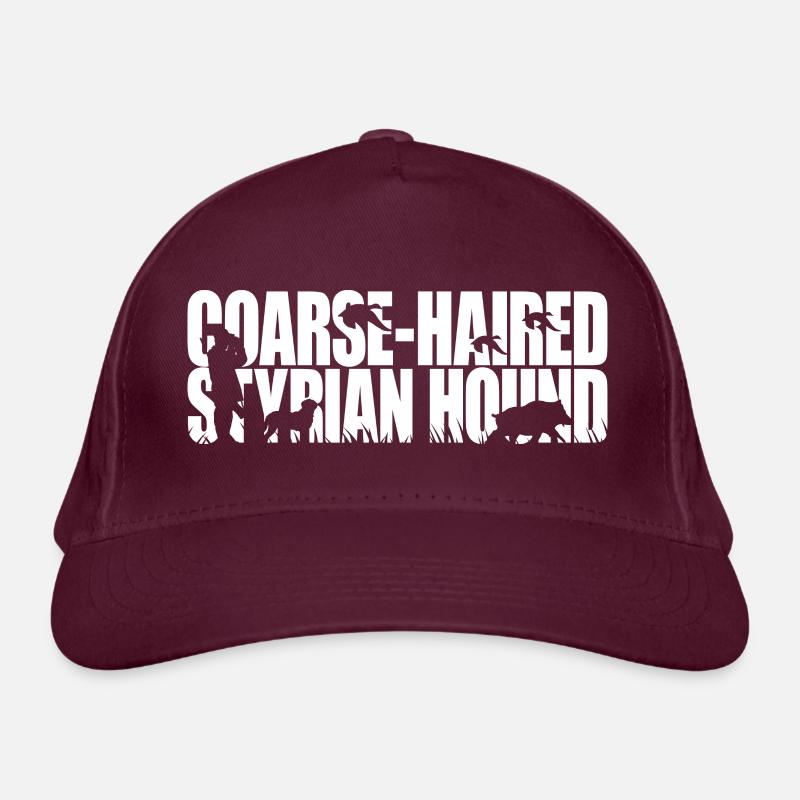 COARSE HAIRED STYRIAN HOUND Hunting Dogs Wilsigns Organic Baseball Cap