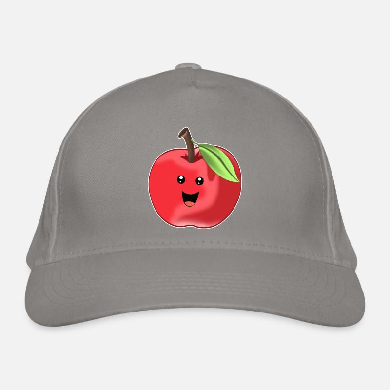 Lustiger Süßer Apfel Bio-Baseballkappe