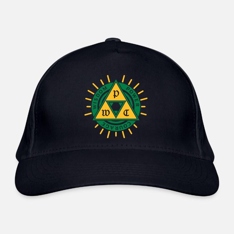 Triangle Emblem Organic Baseball Cap