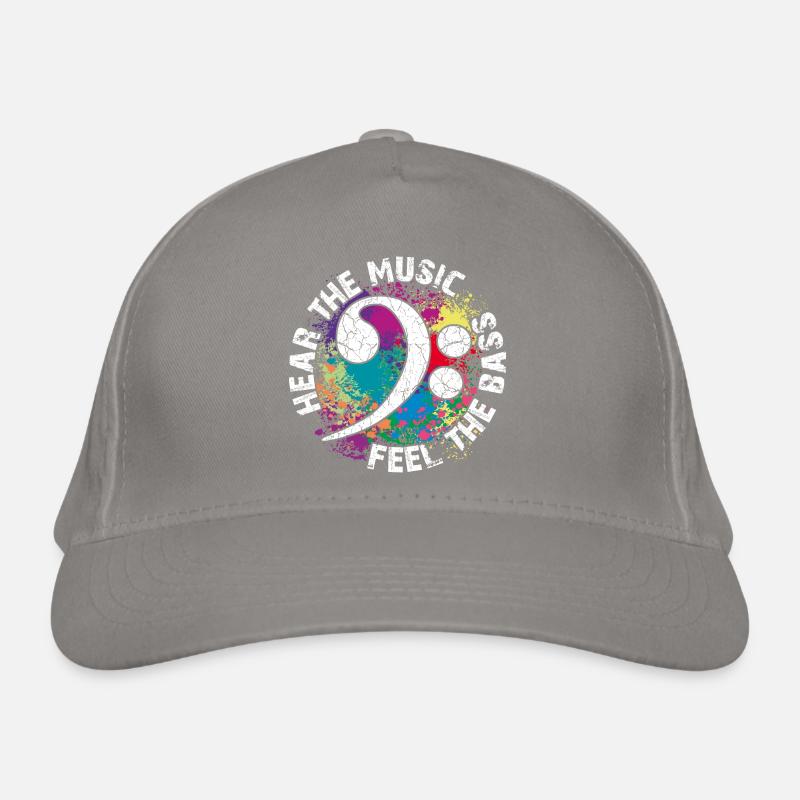Sentez les basses. Clef de fa Casquette classique bio