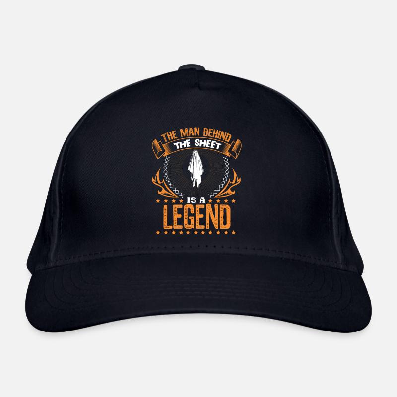 Halloween Ghost Ectoplasm Gift Idea Organic Baseball Cap