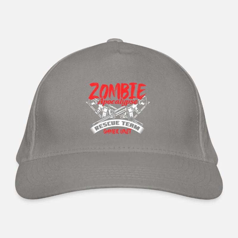 Zombie Apocalypse Zombies Gift Organic Baseball Cap