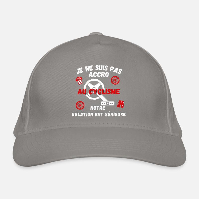 Accro au Cyclisme Casquette classique bio