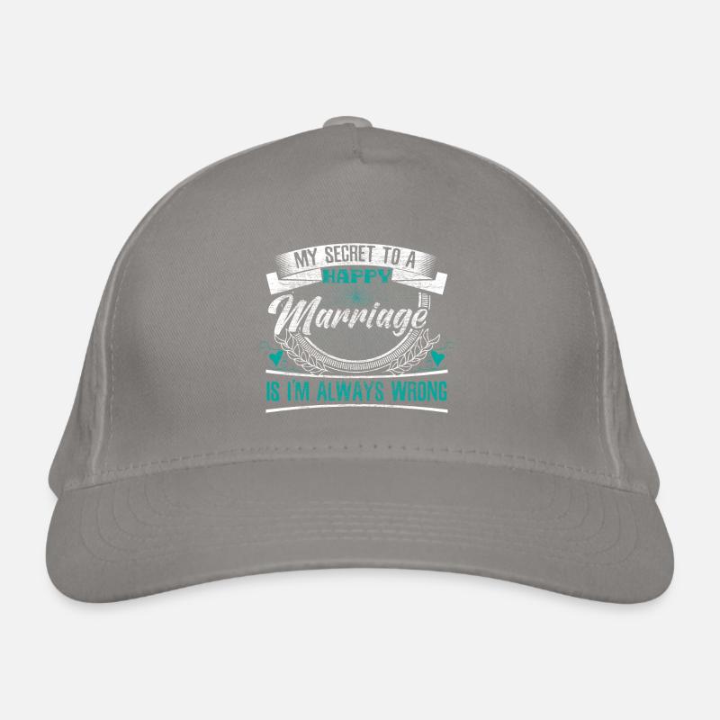 Mariage Casquette classique bio