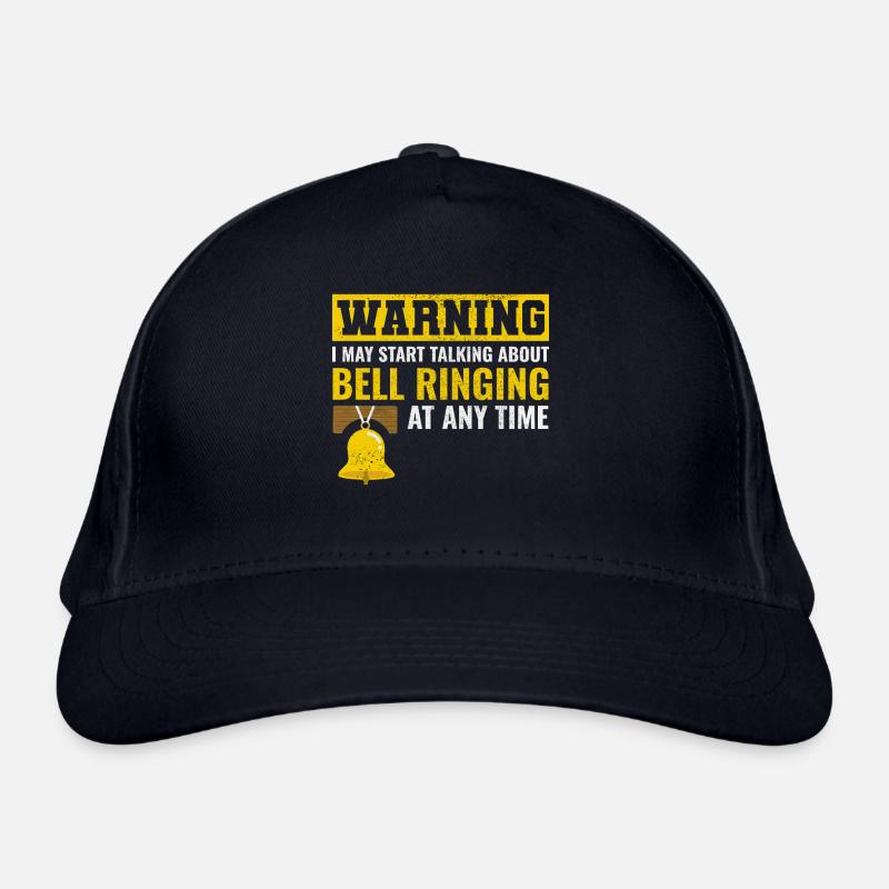 Bell Ringer Ringing Collector Campanologist Funny Organic Baseball Cap