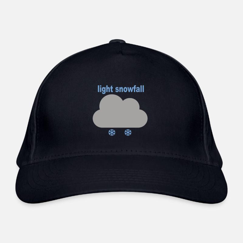 Light Snowfall Organic Baseball Cap