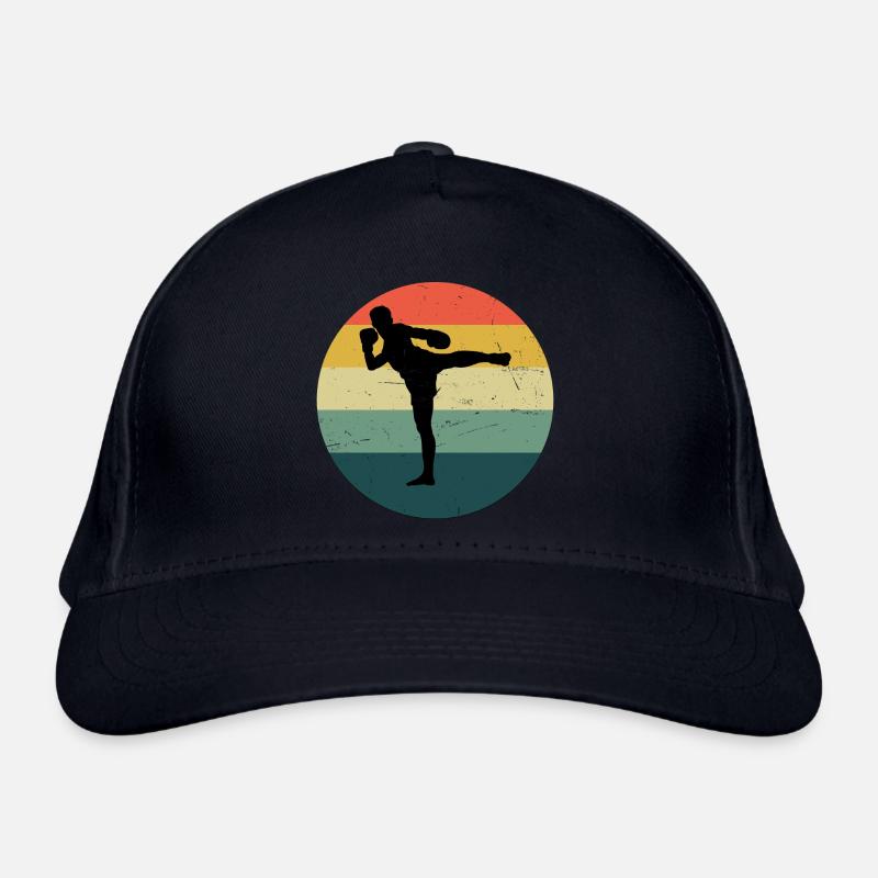 Boxe Thaï Muay Thaï Boxeur Thaï Hommes Boxe Thaï Casquette classique bio