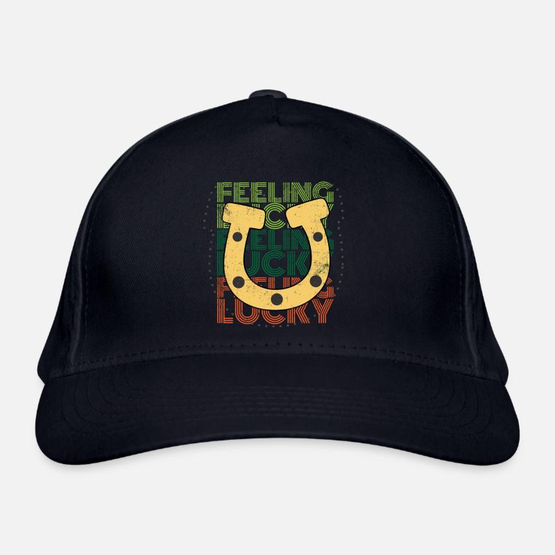Se sentir chanceux Trèfle de la Saint-Patrick Casquette classique bio