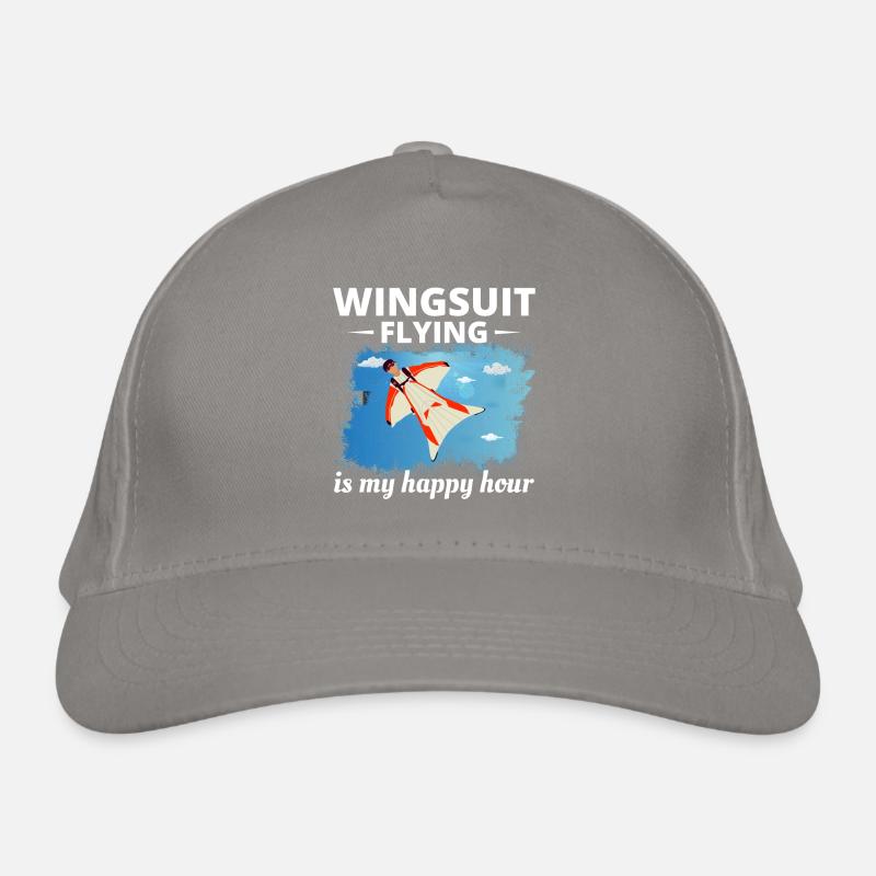 Wingsuit flying Base Jumping Skydiving Wingsuiting Organic Baseball Cap