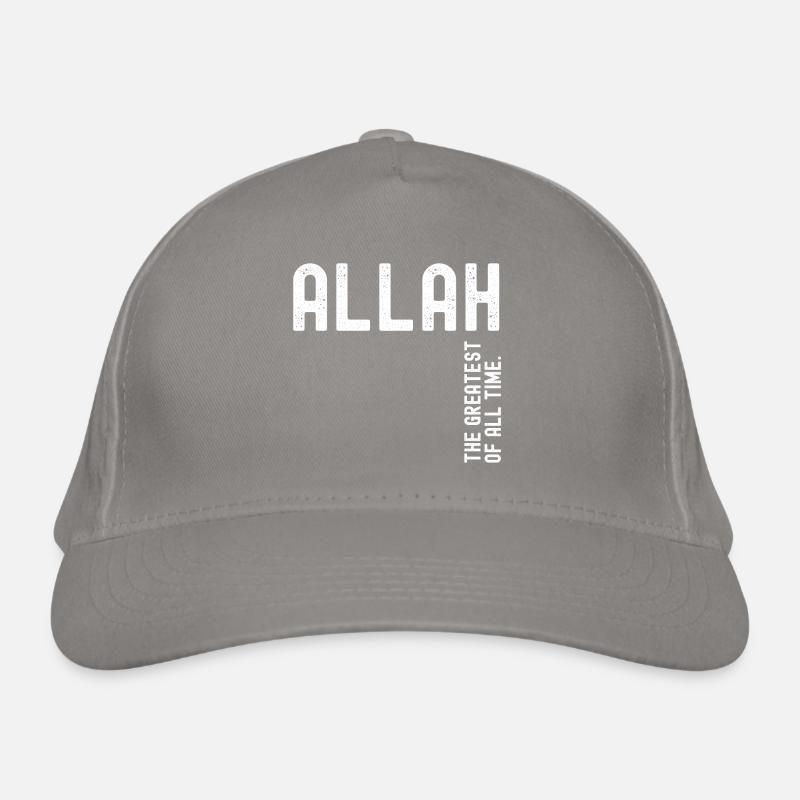 Allah le plus grand de tous les temps Casquette classique bio