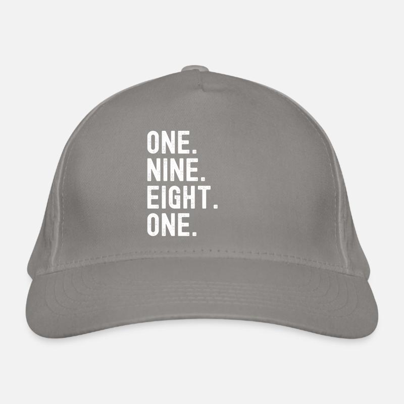 Millésime 1981 Casquette classique bio
