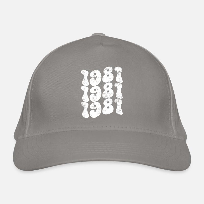 Millésime 1981 Casquette classique bio