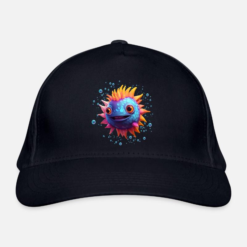 Puffer Fish Organic Baseball Cap