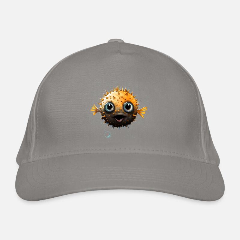 Puffer Fish Organic Baseball Cap