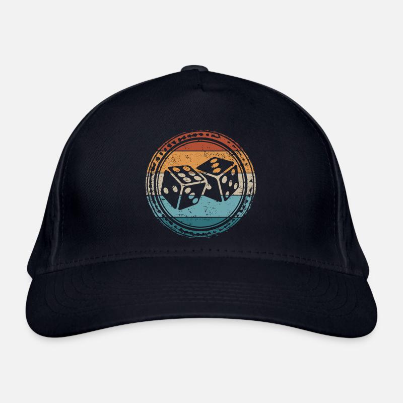 Retro Dice Organic Baseball Cap