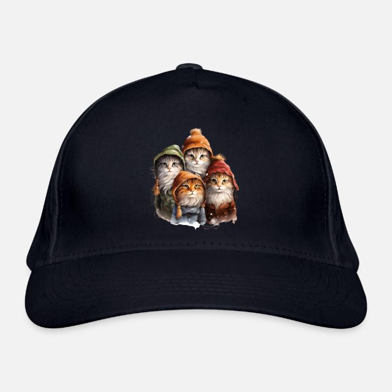 4 chatons mignons Casquette classique bio