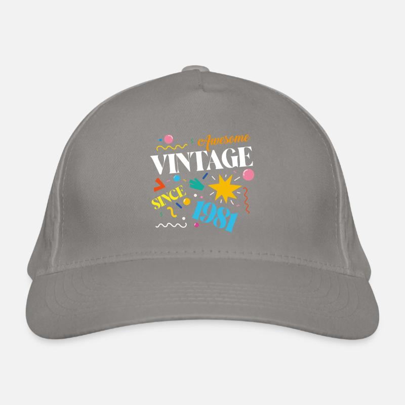 Millésime 1981 Casquette classique bio