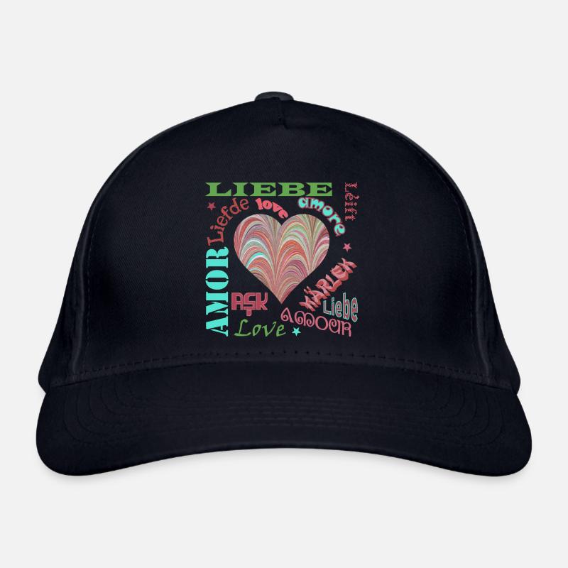Amour Multilingue E 106 Casquette classique bio