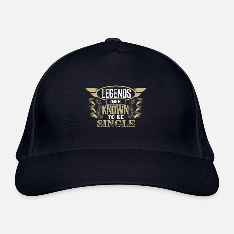 Single Solo Relationship Organic Baseball Cap