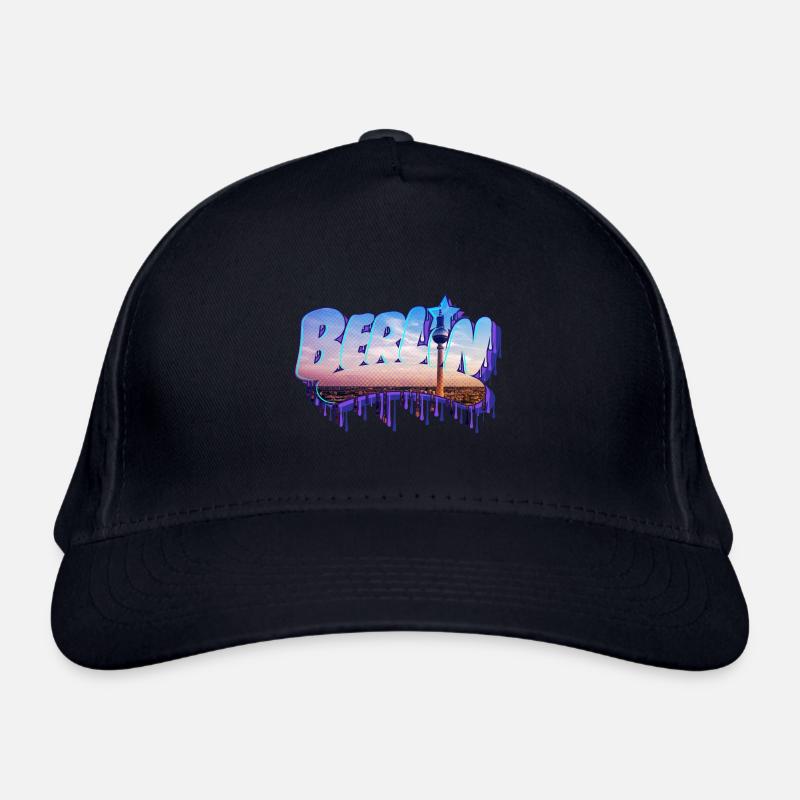 Lettrage Graffiti Berlin Casquette classique bio