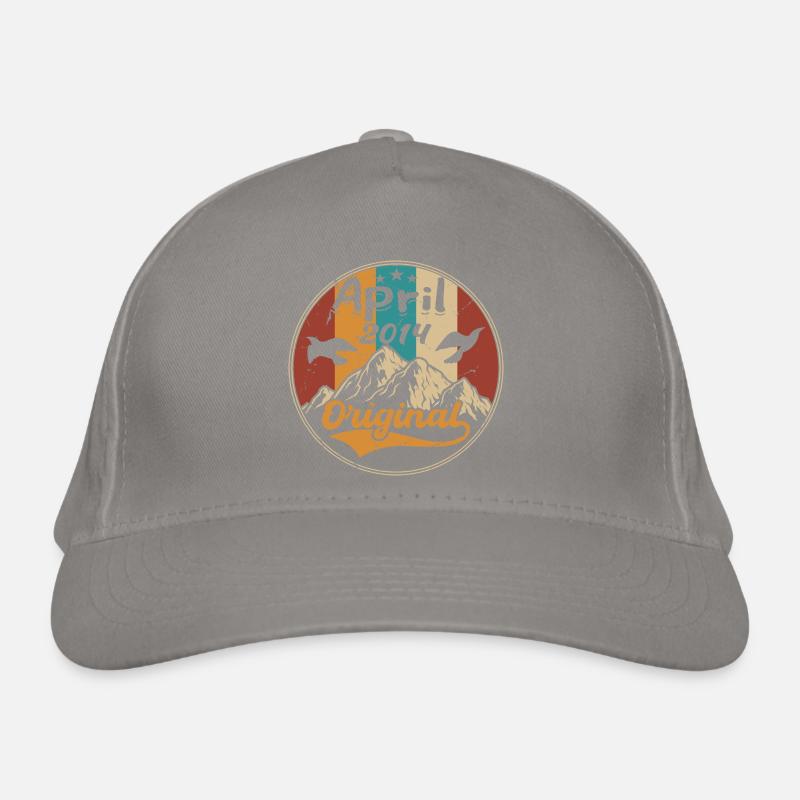 Anniversary April 2014 | Gift April 2014 Organic Baseball Cap