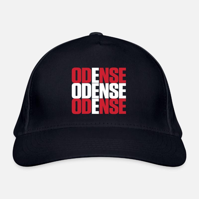 Odense Danemark Drapeau Casquette classique bio