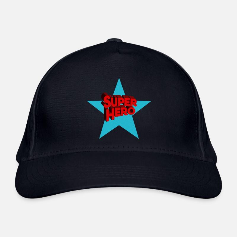 Superhero Superhelden Bio-Baseballkappe
