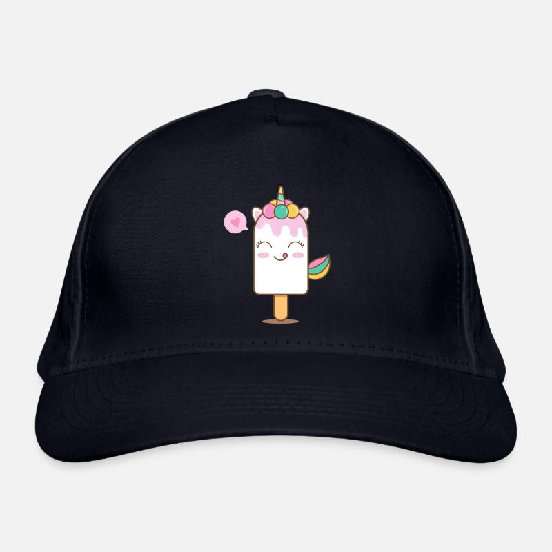 Popsicle enchanté licorne Casquette classique bio