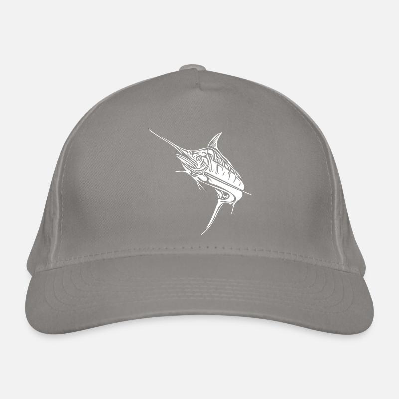 Elegant swordfish predatory bony fish Organic Baseball Cap