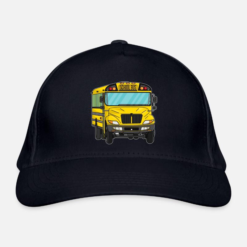 Schulbus Bio-Baseballkappe