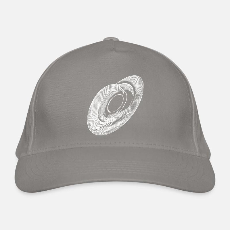 Geometric Circle Ellipses Lines Organic Baseball Cap