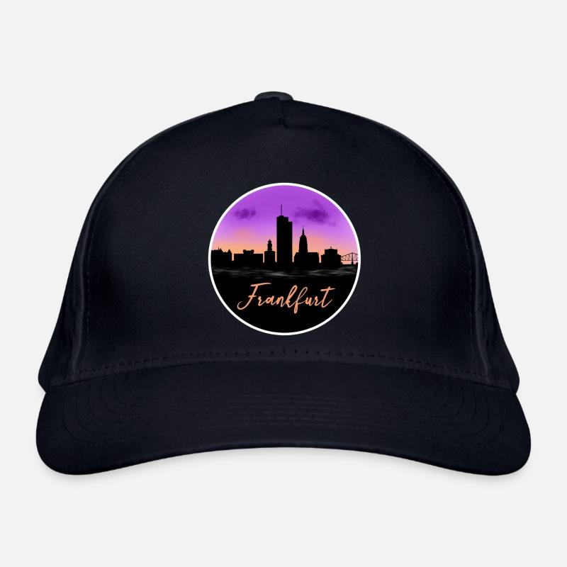 Francfort Fine Skyline - Casquette classique bio - marine