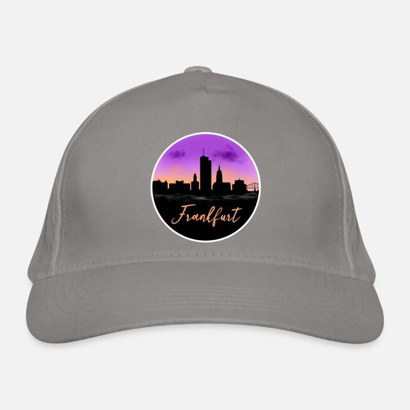 Frankfurt Fine Skyline Bio-Baseballkappe