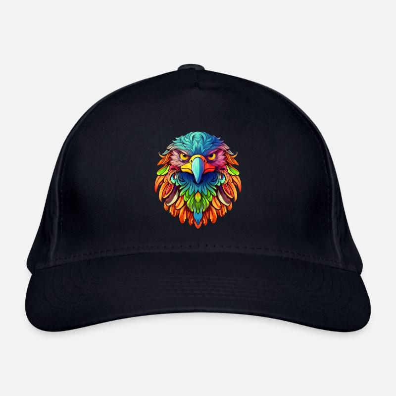 Rainbow Eagle Organic Baseball Cap
