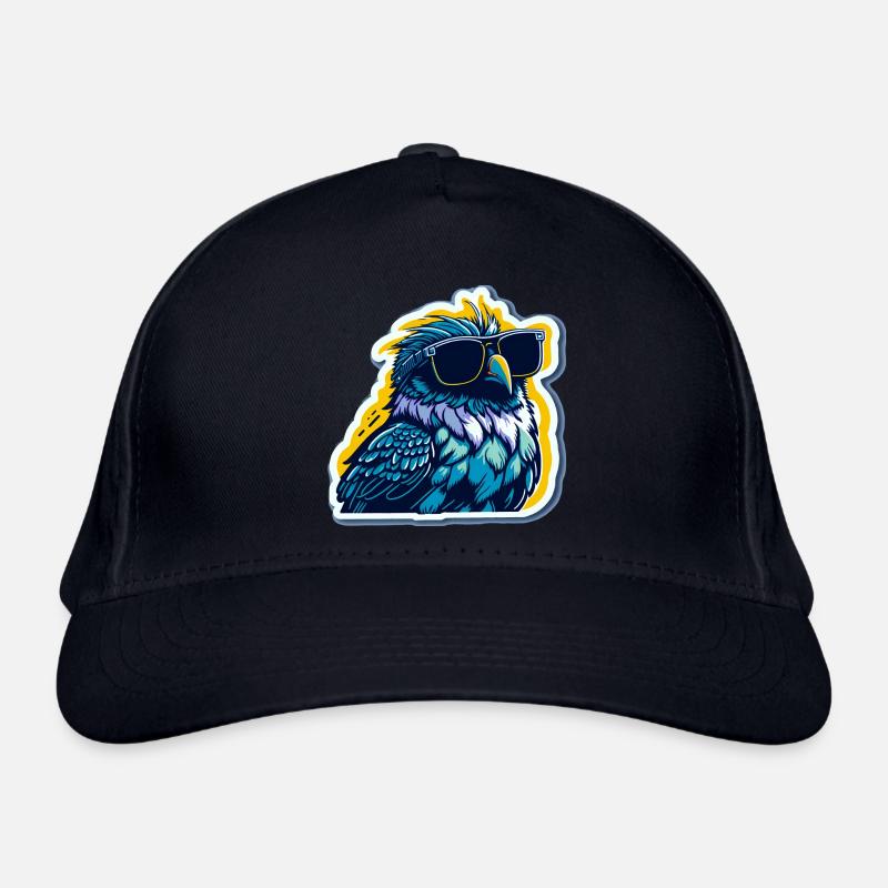 So ein cooler Vogel Bio-Baseballkappe