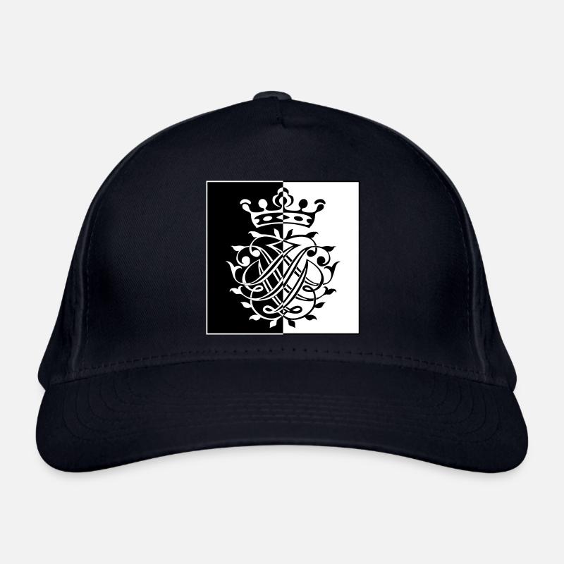 Bach Siegel / Monogramm / Wappen / Insignien Bio-Baseballkappe