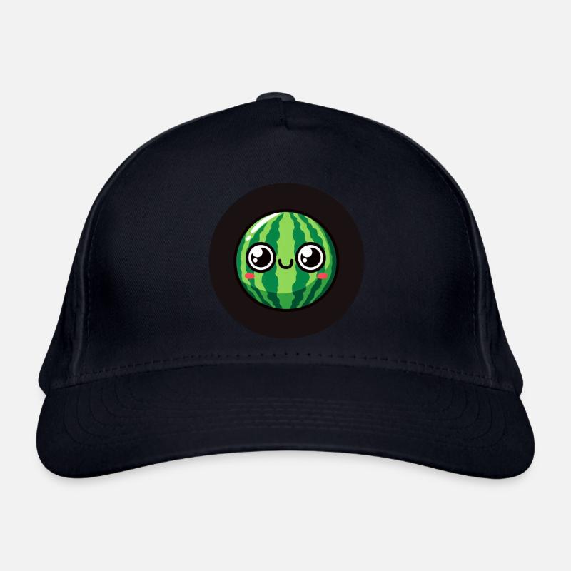 Pastèque sucrée avec des yeux Casquette classique bio