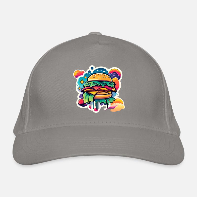 Illustration de hamburger Casquette classique bio