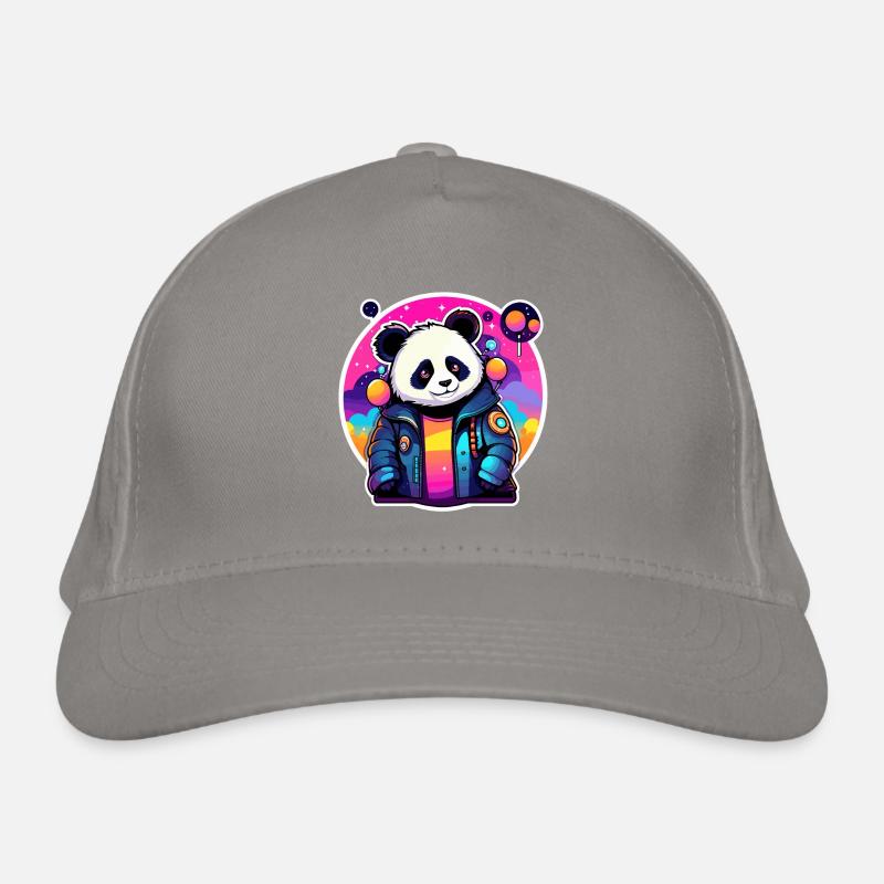 Panda Drawing Organic Baseball Cap
