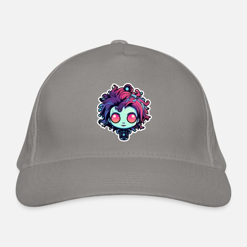 Illustration de zombie mignon Casquette classique bio