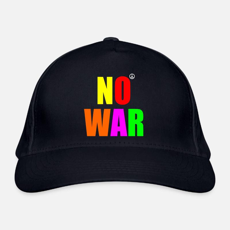 No war Casquette classique bio