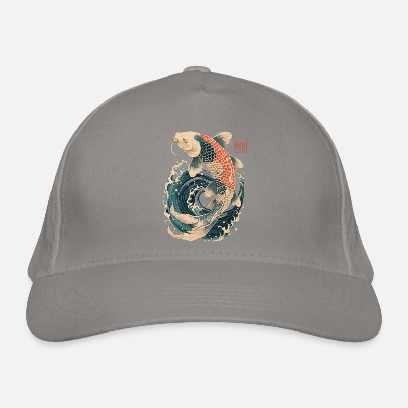 Carpe Koi Casquette classique bio