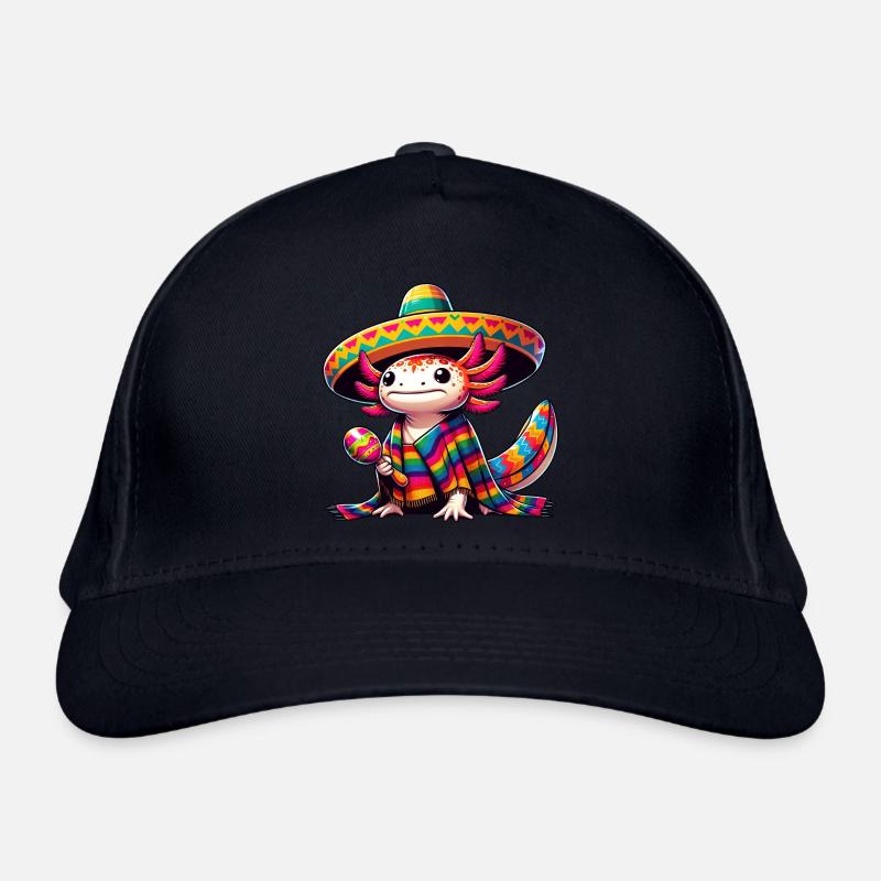 Cinco de Mayo Axolotl : design festif Casquette classique bio