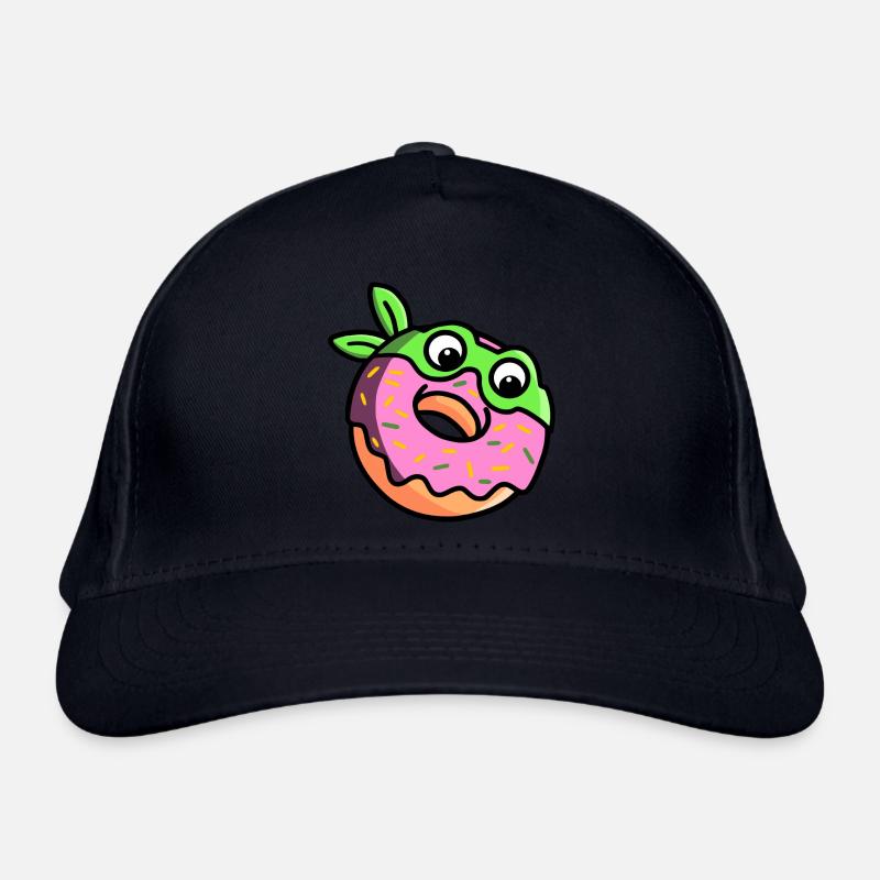 Mignon Ninja Donut Fun Dessin animé Casquette classique bio